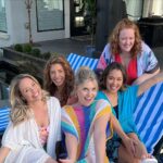 Luisa d'Oliveira Instagram - Very fun times with some very fun ladies and gents! You’re wonderful and good and hilarious and this has been a great time. Gents mostly not pictured but they’re real, also featuring Maximus who responds to ‘handsome’ and will snot all over you, plus a sweet silky pantsuit. Rain/cold not pictured. Few more days to go 🥲 @stephaniedbennett @caseydeidrick @thehonestactor @nsharpie @jilly_morrison @fromdrewtoyou @alexbarima @nathanaelvass