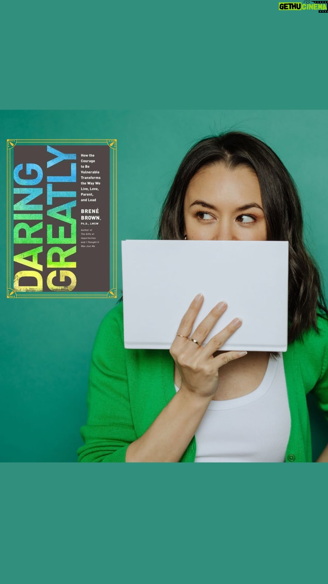 Luisa d'Oliveira Instagram - Readers! Congratulations on finishing month four of the FeedYourMind Book Club! Comment with a big ✅ if you finished. What a great book! A roadmap to what Brené calls “wholehearted living” or engaging with our lives from a place of worthiness and cultivating courage, compassion and connection. I just loved it, I felt encouraged, called out, emboldened, and challenged in the best ways possible. I’d love to read about your experience with this book, with embracing vulnerability, or with Brené’s work in general so please do share! Thanks @linzzmorgan and all the others who recommended Daring Greatly and Brené Brown! 👋 @mayasworld thank you my friend for your constant inspiration on how to live shamelessly! Thanks to my good friend @soulkreative for the great tshirt! If you like it too, DM @wereabigdeal for info. 👋 @brenebrown we love your book 😍 Find the time! Feed your mind! Glad you’re here, reader. #findthetime #feedyourmind #findthetimefeedyourmind #bookclub #feedyourmindbookclub #brenebrown #daringgreatly #wholehearted