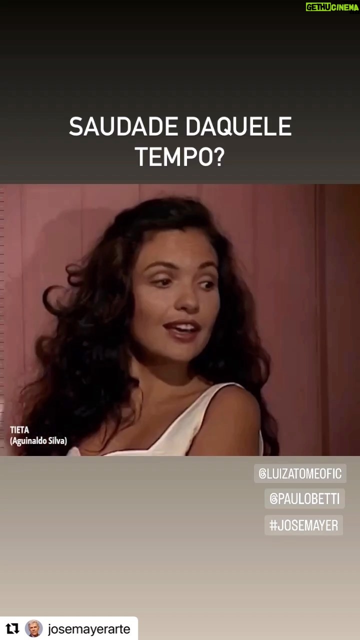Luiza Tomé - 8.2K Likes - Bom dia e lembrar de coisas boas e que deixam saudades sempre.
🙏🙌
@josemayerarte
@paulobetti
#novela