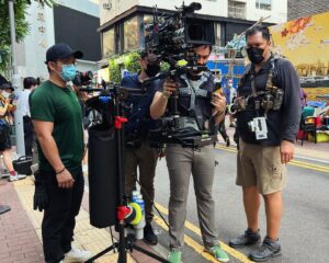 Lulu Wang Instagram - If you watched the final episode of EXPATS, you’ll see a dedication to our beloved friend and camera operator Matthew “Matty” Wakai, who we lost at far too young an age. Production teams usually become like extended family, but on this project more than others because of how long we were shooting in HK with many of us away from home. Matty was one of the hardest working people I’ve ever met, though he never treated it like working “hard,” and approached every challenge like a game. If there was something we didn’t have time to shoot with first unit, Matty was our guy. He loved his city and was always thrilled to help us capture all the details of Hong Kong. I know @annafranquesasolano loved Matty as a friend and as a collaborator more than I can put into words. Anna and I talked all the time about bringing him on all our future productions. Our producer On has known Matty since he was 7, and watched him grow into his remarkable talents over the years in the HK film scene. Matty was so kind, SO steadfast… the only thing he loved more than being on set was being with his wife and kid. It was a painful and sudden loss… one that left us all in shock, trying to make sense out of something so senseless. We love you always, Matty. I think you’d be proud of what we all created.