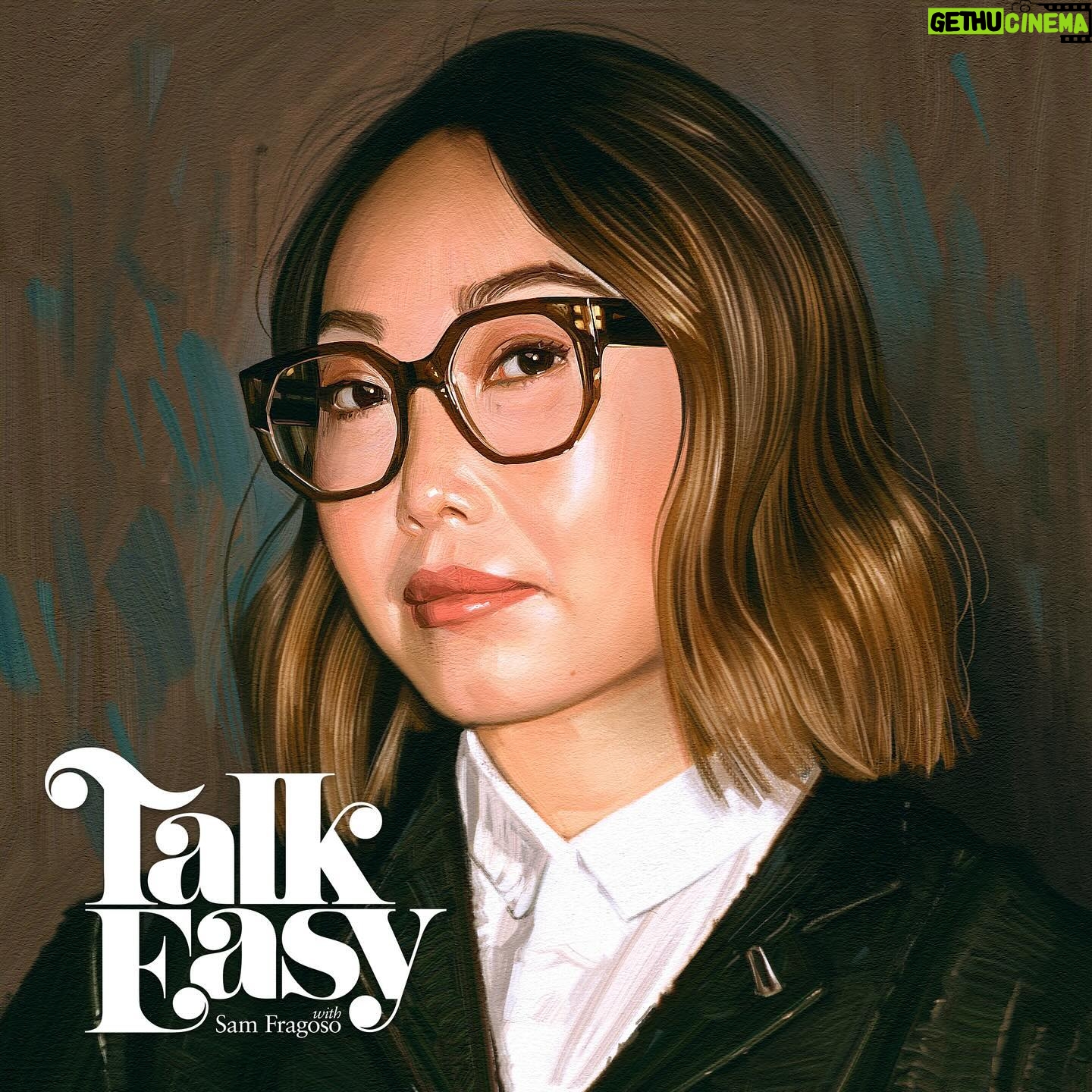 Lulu Wang - 3 Likes - This is probably one of the most vulnerable interviews I’ve done to date. Thank you to the brilliant @samfragoso @karoline_ribak @talkeasypod for diving deep and being a constant reminder of how to stay human. Thank you @krishnabalashenoi for the very cool hand painted portrait and @juliuschiu for the photos. Much love to everyone who listens.