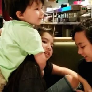 Lulu Wang Instagram - I’m so moved by all the beautiful messages since 105 dropped. Thank you for watching, for being part of the larger dialogue I hoped to start with this series.  Too many things I want to say, but for now I’ll just share a few moments from set with my incredible Expats family. 
1. Pre-record of “Roar” for the opening scene.
2. Our ADs demonstrating how an actor who doesn’t play piano could use a hand double.
3. Maggie Li rehearsing her climb.
4. The poor extra who braved the rain way too many times for this shot and laughed and thumbs upped me after every take.
5. More rain. So much rain. 
6. Joey our key grip holds umbrellas for the ladies and lovin it.
7. Joey. LOVING it.
8. Glamorous video village.
9. Bodhi, Tiana and Connor - sibling love.
10. Blocking rehearsal. Chauncey plays Gus.