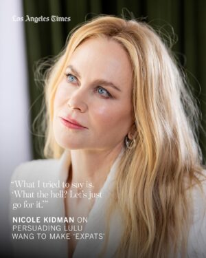 Lulu Wang Instagram - Back when #Expats showrunner and director Lulu Wang (@thumbelulu) was an indie filmmaker promoting #TheFarewell, her agent reached out to her. @nicolekidman wanted to know if Wang was interested in adapting “The Expatriates,” @janiceyklee’s novel about three American women living in Hong Kong, into a series for @primevideo.

Wang politely declined. “It wasn’t because I didn’t want to work with Nicole or that I wasn’t excited — I love the book,” Wang says. Part of what gave her pause was scaling up so dramatically after the narrow purview of “The Farewell’s” 24-day shoot and shoestring $3-million budget. This would involve tackling a big-budget studio project that required shooting in both Hong Kong and Los Angeles.

Then came Kidman’s make-it-happen campaign. It began with dinner, just the two of them. “What do you need?” Kidman asked her. “I just felt like I was daydreaming out loud — not really pitching,” Wang says.

Except Kidman assured Wang that it was all doable.

The team behind the critically acclaimed series opens up about how they made it in the latest Envelope cover story. Read more at the link in @latimes_entertainment’s bio.

📸 @therealchristinahouse