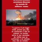 Luma de Oliveira Instagram - Não sei vocês, mas eu acho um desperdício de vidas de militares e civis, que não justifica o objetivo, seja ele qual for.