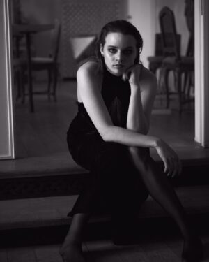 Luna Wedler Instagram - L‘AMOUR by the one and only @silvangigerstudio  wearing @ezgicinarofficial  hair&and makeup @dunjaschwery  THANK U!