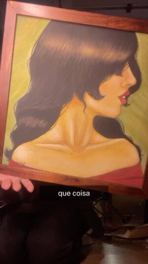 Luna Di Instagram - Que presente!! 🥹🌹 Gratidão @yanna_draww ♥️