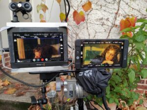 Lydia Maria Makrides Instagram - lucky to have been on set for this 

<🌱🎬🍁📽🌿🎥🍂>

 🖤