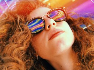 Lydia Maria Makrides Instagram - Meet my muse - “Nereidi” the hotel umbrella 🍭