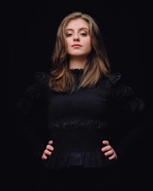 Lydia Maria Makrides Instagram - when lydia is a villain in the barbie universe 🩸⚔️♟ :))) 

📸@micha_el_bader