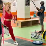 Lydia Valentín Instagram - Muchas ganas de contaros todo lo que he grabando durante una semana 🎬🤍 Estoy segura que os encantará 🫶 No descarto en mi otra vida ser actriz 🤣🤣 #lydiavalentin #halterofilia #weightlifting