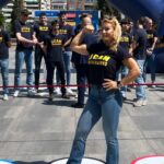 Lydia Valentín Instagram - Lo de esta universidad @ucam_universidad es otro rollo 😻 Inaguramos la UCAM OLYMPIC ZONE y ya se podía apreciar el espíritu Olímpico que a mí tanto me gusta 😍💪 Afortunada de pertenecer a la Universidad de los deportistas 🏋🏼‍♂️🏋️‍♀️🏸🏓🏀🎾⚽️🥎⛹️‍♀️🤺🏊‍♀️🤽🏼🚣🏼‍♂️🥇 #ucam #ucamuniversity #lydiavalentin #halterofilia #weightlifting