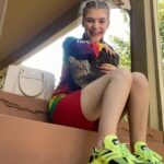 Lyliana Wray Instagram - Flyaways and a random cat