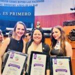 Lynda Thomas Instagram - Hoy tuve el honor de recibir un reconocimiento por mi trabajo creativo por parte de el Senado de la República. Un honor estar rodeada de grandes compositoras Mexicanas como Vivir Quintana, Marcela de la Garza, Paty Cantú y Mónica Velez entre otras creadoras de música. Gracias a la Senadora Alejandra del Carmen León Gastélum Secretaria de la Comisión de Igualdad de Género, a la Senadora Martha Lucía Micher Presidenta de la Comisión para la Igualdad de Género y a todos los que hicieron posible este evento. Muy agradecida 🙏🙏🙏 @vivirquintana @marceladelagarz @patycantu @monicavelezpanda @alejandraleongastelum
