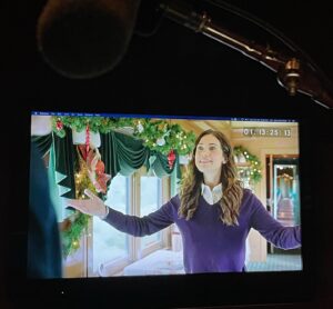 Lyndsy Fonseca Instagram - See you Saturday on Hallmark. Join me for a magic train ride. We’ll have some laughs. 🚞 #nextstopchristmas