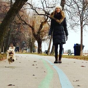 Lyndsy Fonseca Instagram - Romi:2005-2021.  She’s been with me through it all. Starting at 19. I was a baby. But she was my baby at just 8 weeks. We traveled to so many places. She was my best friend. My companion during so many new hotels. New jobs. New states. New trailers. She was with me every step of the way. Always quiet when we were rolling on set, and always charming the crew. She was teaching me how to be a mother. How to give love unconditionally and selflessly. She was tough as nails. She treed a bear! True story. She played hard with big dogs. Not a lap dog. She was independent and self assured. Her favorite was east coast autumn weather. Chilly days at the beach with low tide, that’s when she’d hop like a bunny. She loved people. And people loved her. Wasn’t a fan of Greta during her pulling hair faze. But even then she learned. And they eventually became great pals. She’d look up at me while Greta would walk her on leash and I knew she was humoring Greta. Allowing the chaos of it all. Obsessed with table scraps and any treat. Wasn’t a fan of hot days. Until the end. Her last few days the sun was calling her name. She was searching for the other side. Wanting to be alone and bask in the light in our backyard. She stopped wanting treats. She didn’t have the energy anymore. She told me with her eyes that she was ready. My sweet girl. I’ll forever be grateful of the adventures we took. The joy she gave me. The laughter. Today I feel an emptiness I can’t imagine will ever go away. This sadness is deeper than I expected. But I know time will heal. Noah reminded me that to honor her we must remember to feel the wet sand under our feet and take the long walks like we did with her and feel the breeze just like she reminded us to do in her life. Live every moment in its fullest. I love you Romi. Thank you for being my everything for 16 wonderful years. She died in our arms in a sunny spot in our yard with a vet who helped her fall asleep peacefully. She looked in my eyes and we said goodbye. See you on the other side sweet girl.