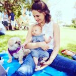Lyndsy Fonseca Instagram - Romi:2005-2021. She’s been with me through it all. Starting at 19. I was a baby. But she was my baby at just 8 weeks. We traveled to so many places. She was my best friend. My companion during so many new hotels. New jobs. New states. New trailers. She was with me every step of the way. Always quiet when we were rolling on set, and always charming the crew. She was teaching me how to be a mother. How to give love unconditionally and selflessly. She was tough as nails. She treed a bear! True story. She played hard with big dogs. Not a lap dog. She was independent and self assured. Her favorite was east coast autumn weather. Chilly days at the beach with low tide, that’s when she’d hop like a bunny. She loved people. And people loved her. Wasn’t a fan of Greta during her pulling hair faze. But even then she learned. And they eventually became great pals. She’d look up at me while Greta would walk her on leash and I knew she was humoring Greta. Allowing the chaos of it all. Obsessed with table scraps and any treat. Wasn’t a fan of hot days. Until the end. Her last few days the sun was calling her name. She was searching for the other side. Wanting to be alone and bask in the light in our backyard. She stopped wanting treats. She didn’t have the energy anymore. She told me with her eyes that she was ready. My sweet girl. I’ll forever be grateful of the adventures we took. The joy she gave me. The laughter. Today I feel an emptiness I can’t imagine will ever go away. This sadness is deeper than I expected. But I know time will heal. Noah reminded me that to honor her we must remember to feel the wet sand under our feet and take the long walks like we did with her and feel the breeze just like she reminded us to do in her life. Live every moment in its fullest. I love you Romi. Thank you for being my everything for 16 wonderful years. She died in our arms in a sunny spot in our yard with a vet who helped her fall asleep peacefully. She looked in my eyes and we said goodbye. See you on the other side sweet girl.