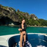 Lynn Collins Instagram - @solidandstriped hoppin around #fiji