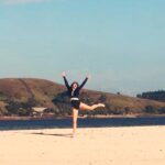 Lynn Collins Instagram - @solidandstriped hoppin around #fiji