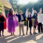 Lynn Collins Instagram - Congratulations to the glorious cast of @shakespearekids The Tempest! “Our revels are now ended.” …but can’t wait for more to come! #shakespeare #thetempest #play #proudmama #theatre #theater #stage #stageplay #art #education