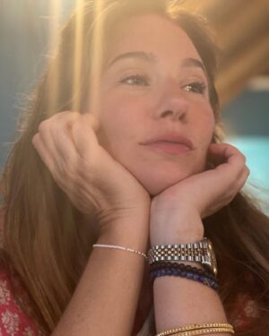 Lynn Collins Instagram - #relaxing has never been my strong suit…I always pick a word for the year as a touch stone for guiding my focus and energy…2023’s is …you guessed it …#relax …#vacation day 14 AND the #summersolstice ☀️🎉☀️ #nailingit