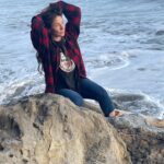 Lynn Collins Instagram - LAST DAY OF WINTER #weekendvibes #ocean #laplage #mermaidtears #lamer #equinox #mamaocean