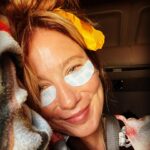 Lynn Collins Instagram - When the over night flight dragged you. @talika_paris 🙏