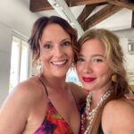 Lynn Collins Instagram - And then there was the south of #france ♥️💙🤍 Old friends gathered to attend Sue and Ollie’s wedding 💕 These two have been through so much, and it was such a honor to witness their commitment being recognized and celebrated in this most gorgeous, magical setting 🤍 🌿💕🌿