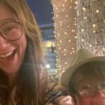 Lynn Collins Instagram - @thetwist.palmsprings THANK YOU for helping me #pregame for this birthday 💕🧡💕 The hospitality and chill vibes were a sweet balm to my soul 🩵 🩶 🩵 🩶 🩵 🩶 🩵 🩶🩵 Thank you @hilovetravel for the super cool #crossbodybag 🩶 #palmsprings #poolside #stars #palms @vionicshoes #happybirthday #pink #desert #desertlife @vans
