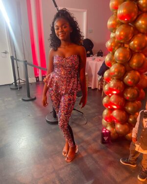 Lyric Hurd Instagram - This is (almost) 13!!!! 

💇🏾‍♀️: @kenniatanae 
💄: @keairabmua 
Styled by mom and auntie! (@nishahurd and @prettybrownvette) 💕