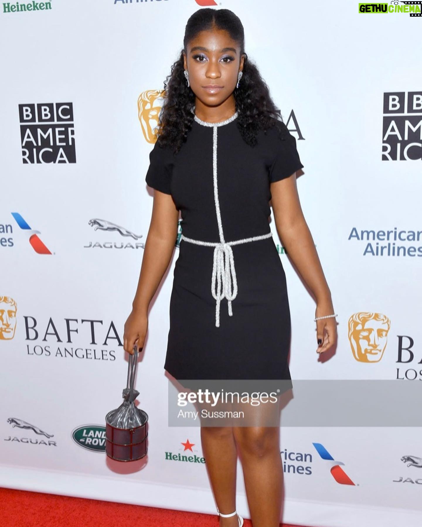 Lyric Ross - 3.5K Likes - Had a great time at BAFTA Tea party .