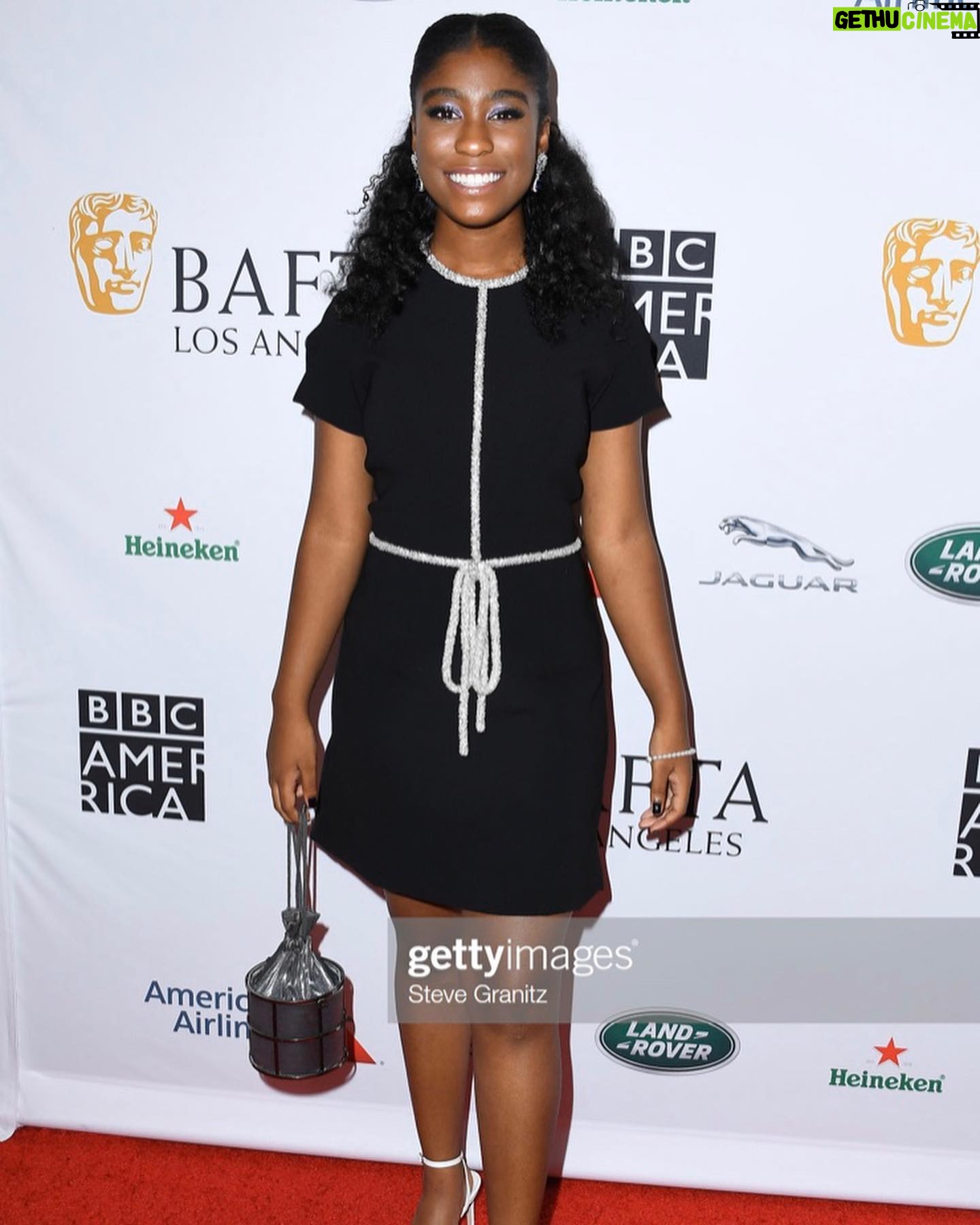Lyric Ross - 3.5K Likes - Had a great time at BAFTA Tea party .