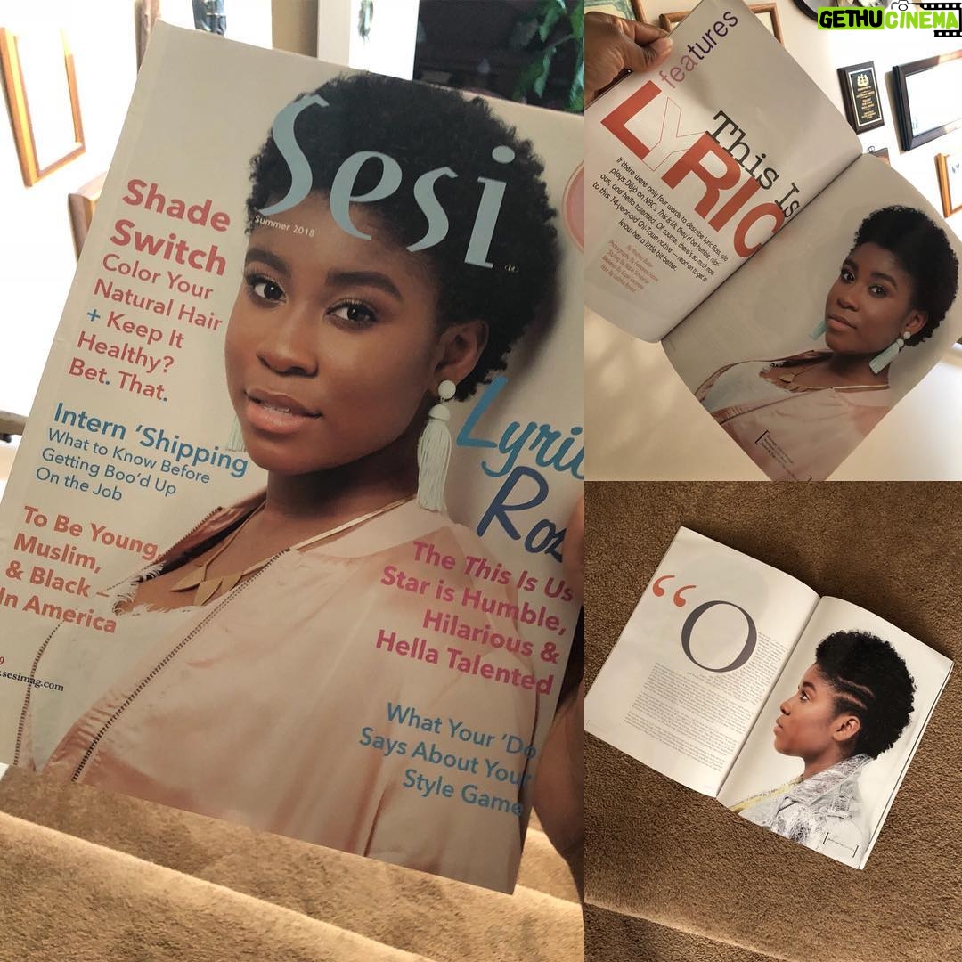 Lyric Ross - 1.8K Likes - *MOM-HACKING INSTAGRAM ALERT!! It’s IN everybody!!🙌🏾🤗 Stop by any #barnesandnoble or #booksamillion if you’d like to grab a copy of #Sesi magazine!!...Lyric is this summer’s cover girl!! ❤️❤️❤️ #thanksgod #humbled #babygirl #ThisIsLyricRoss #grateful #Smh #...andstillthankinggod