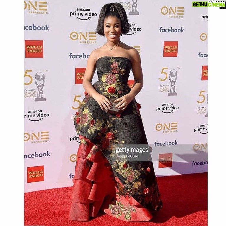 Lyric Ross - 3.7K Likes - Beautiful night last night 🦋Thank you @naacpimageawards for a night I’ll never forget . Thank you for my nomination and a special thanks to everybody who voted for me and the cast of @thisisusnbc .
Another special thanks to MY TEAM
Stylist: @mrenriquemelendez
Seamstress: @auntfunkyscloset
Makeup: @tiadantzler
Hair: @hairjunkierandy
Nails: @tracy_clemens
And Thank you @johnpaulataker for the gown!
More pictures coming soon!!!
