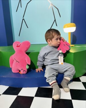Lysandre Nadeau Instagram - Mon être vivant préféré a 15 mois aujourd’hui 🤍