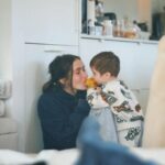 Lysandre Nadeau Instagram - 14 mois pour notre p’tit comique 🤍