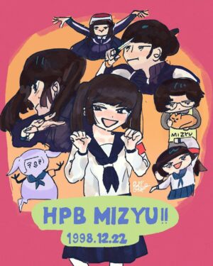 MIZYU Instagram - 1222誕生日のお祝い、嬉嬉嬉、素敵で素敵の素敵な #atarashiigakko_art
