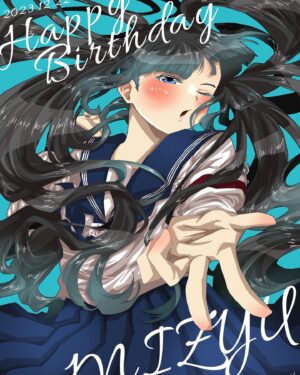 MIZYU Instagram - 1222誕生日のお祝い、嬉嬉嬉、素敵で素敵の素敵な #atarashiigakko_art