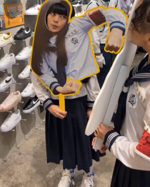 MIZYU Instagram - NIKE GAMMAFORCE 🧡💨
ABC-MART 渋谷神南店 
二日間ジャックしました、🤜🏻👟🤛🏻