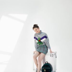 Ma Sichun Instagram - The Muppet Show x Sandro 2018 年秋冬系列 亚洲区代言