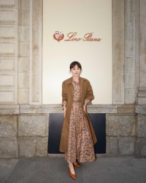 Ma Sichun Instagram - For Loro Piana.
running for take the freedom.
