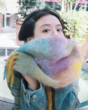 Ma Sichun Instagram - Thanks for Acne Studios.
C🍀C —chunchun！sooooo cute
and warm！