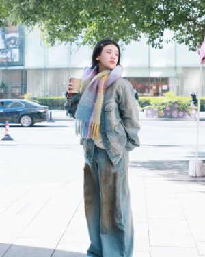 Ma Sichun Instagram - Thanks for Acne Studios.
C🍀C —chunchun！sooooo cute
and warm！