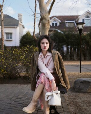 Ma Sichun Instagram - spring with LORO PIANA.