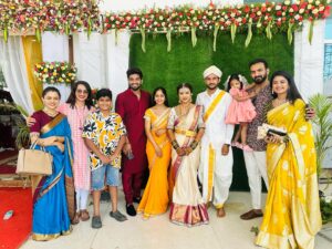 Maahi Gouthami Instagram - Friends like Family♥️ 
#chiranjeevilakshmisowbhagyavathi