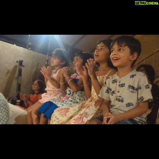 Maalavika Sundar Instagram - We at Nisarga ArtHub sometimes get disheartened when we run a loss or when we're unable to break-even and when we hit roadblocks and barriers to organise events and celebrate art with the freedom we'd love to have some day. And on our bad days, we wonder why we take on so much stress and why we decide to delve into something that can cause much tension and financial strain etc. But in moments like these, such questions get answered. All doubts vanish and right in front of our eyes, we see the whole point. The driving force. Art! And how it brings so much joy, how it forces people to live in the present, to revel in the beauty of being together and enjoying art as a community. Thank you @sundarmaalavika and @christhejason for one of the most vibrant and interactive shows we've had in our space. You kept everyone so happy and thrilled, from start to finish! And to keep the kids entertained is a whole different level of validation for how much you guys rocked ❤️ More power to all amazing artists, art lovers and of course, ART!