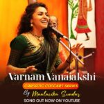 Maalavika Sundar Instagram – Helloooo everyone !!!
Hope you’re all well… Yesssss , my December 2023 Margazhi Concert Series are going to be coming up on my YouTube channel and all of you do head to my channel and listen to the song right now♥️ Also it would mean the world to me if you subscribe incase you haven’t ♥️🙏🏾🧚🏼♀️
Vanajakshi Varnam Song Link in Bio 🔗
#maalavikasundar #carnatic #carnaticmusic #concert #onlylove