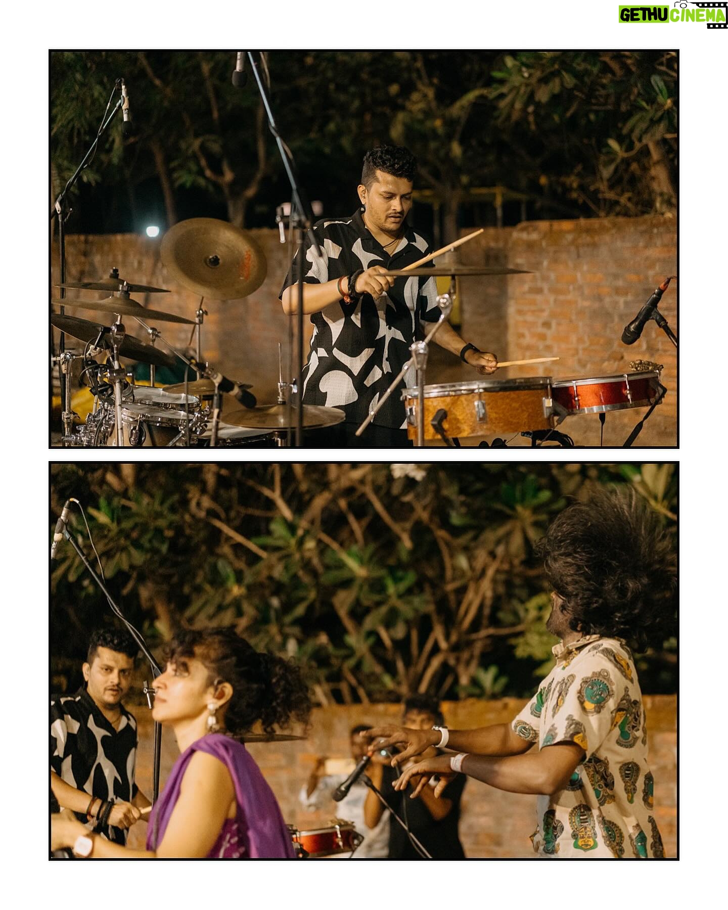 Maalavika Sundar Instagram - Some moving music therapy! From the Chennai’s first moving concert. . . . #themadrascommune #indieconcert #chennaiconcert #musicthatmoves #indiemusic #Summerconcert #dakshinchitra #tamilconcert #maalavikasundar #tripleconcert