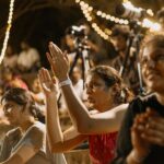 Maalavika Sundar Instagram - Some moving music therapy! From the Chennai’s first moving concert. . . . #themadrascommune #indieconcert #chennaiconcert #musicthatmoves #indiemusic #Summerconcert #dakshinchitra #tamilconcert #maalavikasundar #tripleconcert
