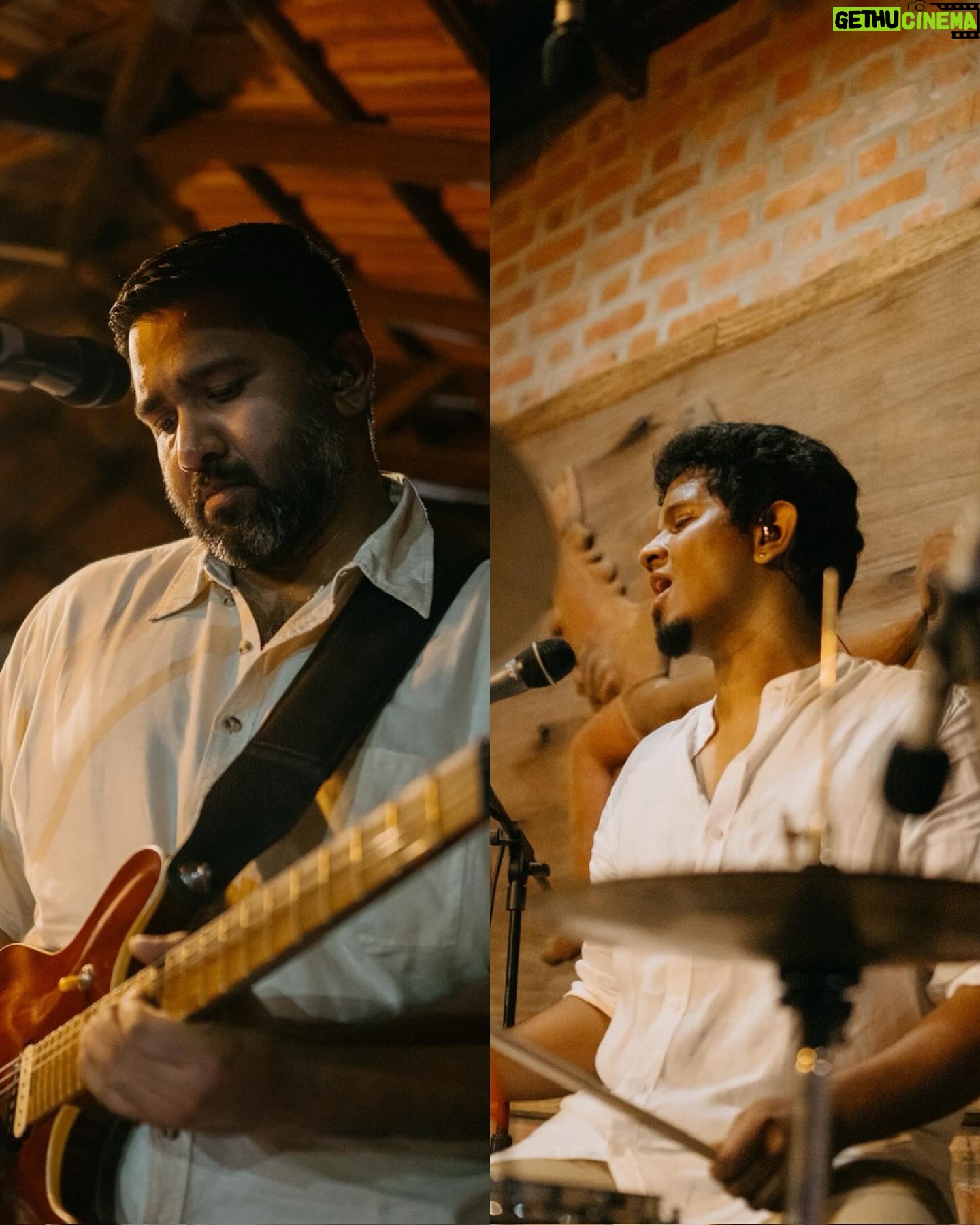 Maalavika Sundar Instagram - And that’s how following the sound led us to a night filled with magic at The Madras Commune’s Follow The Sound - Chennai's first moving concert 🎶 We closed our eyes, opened our ears, and chased the melodies, it blew us away!! Thank you to everyone who joined us for a night where the music moved us, the energy connected us, and the independent songs soared. Photos by @vigneshkrishnan.12 | @akilesh.chelvan #FollowTheSound #TheMadrasCommune #IndependentMusic #othasevuru #Vijaynarain #maalavikasundar #chennaiconcerts #movingconcert #summerconcert #powerperformaces #TripleMusicFun #ThreeTimesTheFun