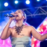 Maalavika Sundar Instagram – Blast from the past 💥💥💃🏽🧚🏼♀️
A truly fun filled gig for Standard Chartered makkalssssss. You guys were terrific. I love you all veryyyyyy much ♥️♥️♥️
Clicks by my incredibly talented brother @akilesh.chelvan ♥️
Styling : @harshitha_pragathi
Muah : @jaymakeup_artistrychennai
Outfit : @wearhash
#maalavikasundar #livemusic #live #gig #onlylove